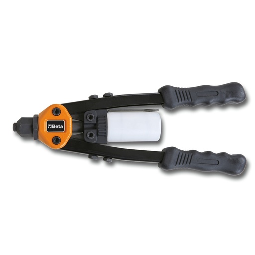Beta | 1740B | Compacte industriele blindklinktang met 5 verwisselbare mondstukken