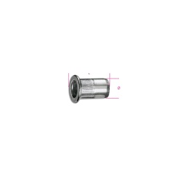 Aluminium klinknagels met schroefdraad voor 1742 (3 mm)