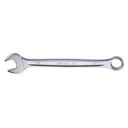 Ringsteeksleutels, steek- en gebogen ringuiteinde, verchroomd (5,5 mm)