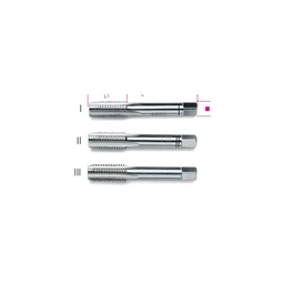 Handtappen, grove spoed, metrische draad HSS (3 mm)