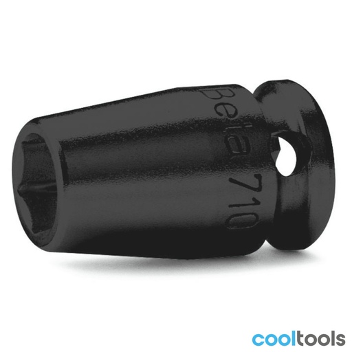 Beta | 710 | Slagdoppen 3/8", zeskant, standaard model
