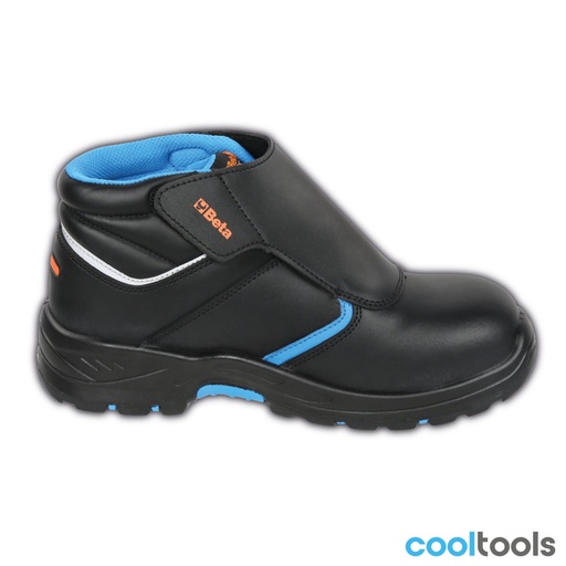 Beta | 7204BP | Veiligheidsenkelschoen BASIC PLUS, glad leer, waterafstotend, met kruipneus