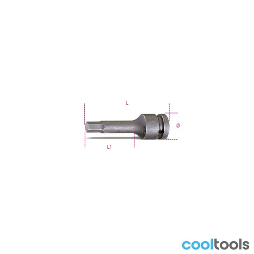 Beta | 720ME | Slagdoppen voor inbusschroeven, 1/2"
