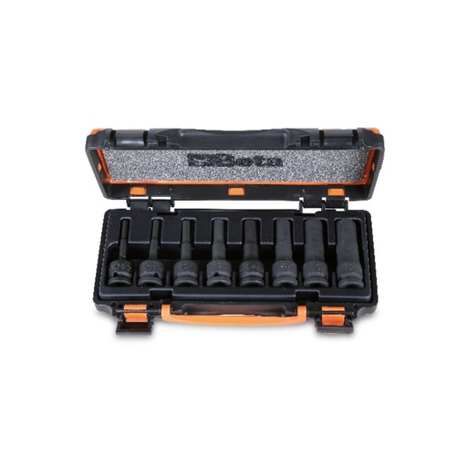 Beta | 720ME/C8 | Doppenset slagdoppen voor inbusschroeven, 1/2", 8-delig | 007200525