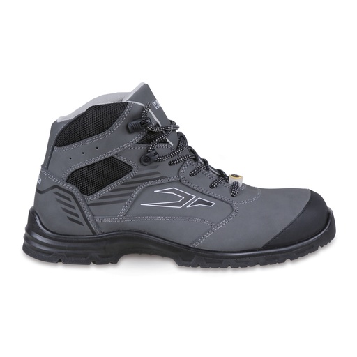 Beta | 7218G | Veiligheidsenkelschoen nubuck, waterafstotend, slijtvaste neusinzetstukken, snelopeningssysteem