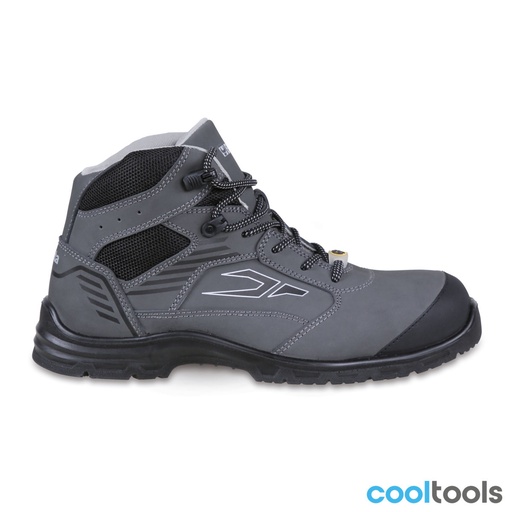 Beta | 7218G | Veiligheidsenkelschoen nubuck, waterafstotend, slijtvaste neusinzetstukken, snelopeningssysteem