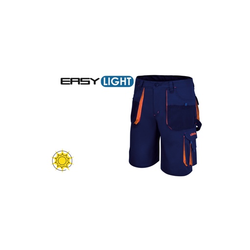 Beta | 7861B | Korte werkbroek, lichtgewicht, blauw