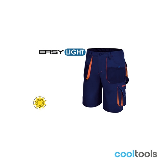 Beta | 7861B | Korte werkbroek, lichtgewicht, blauw