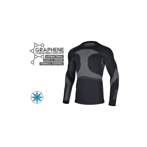 Beta | 7997GN | Stretch ondershirt met lange mouwen, van grafeen