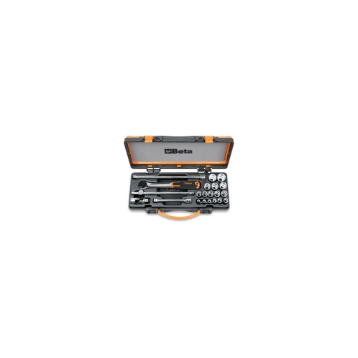 Beta | 910A/C16 | Doppendoos met 16 zeskant dopsleutels en 5 toebehoren | 009100936