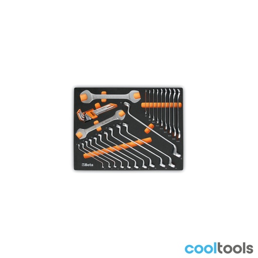 Beta | MM30 | EVA-foam module met ringsteeksleutels