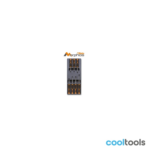 Beta | T205MH | ABS-inlegmodule met Morphos-schroevendraaiers voor Torx-schroeven