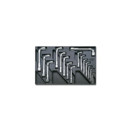 Voorgevormde inlegbak met assortiment gereedschap (Met gereedschap)