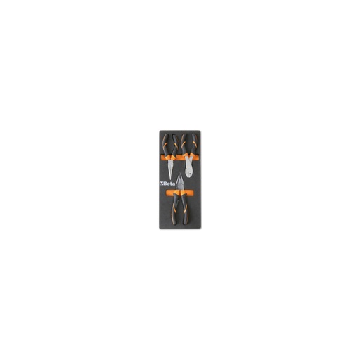 Beta | M136 | Zachte foam inlegbak met BM-tangen en kniptangen