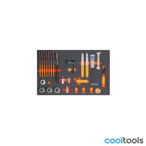 Beta | M400 | Foam inlegbak met fietsreparatiegereedschap