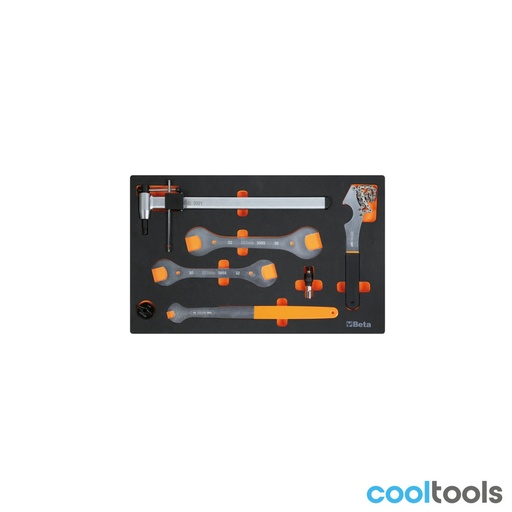 Beta | M401 | Foam inlegbak met fietsreparatiegereedschap