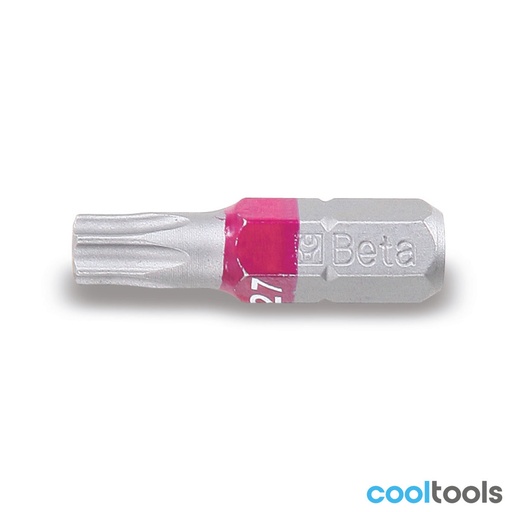 Beta | 860RTX | Bits voor schroeven met Tamper Resistant Torx profiel, gekleurd