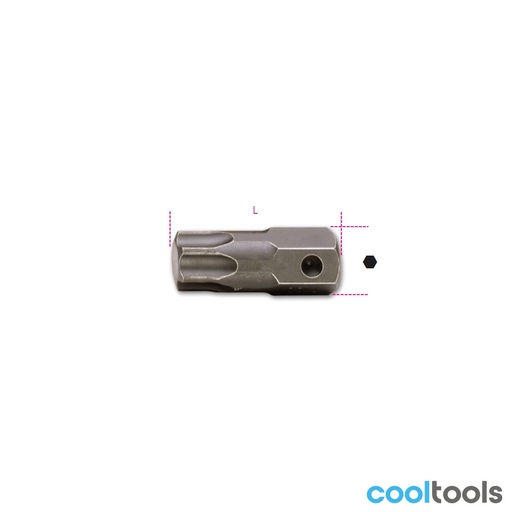 Beta | 727/ES22TX | Slagbits voor Torx-schroeven, 22 mm aansluiting