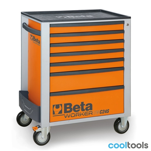Beta | 2400S 7/E-S | Gereedschapswagen met 7 laden en 240-delig assortiment