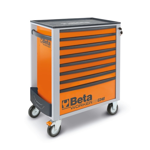 Beta | 2400S 8/E-L | Gereedschapswagen met 8 laden en 398-delig assortiment
