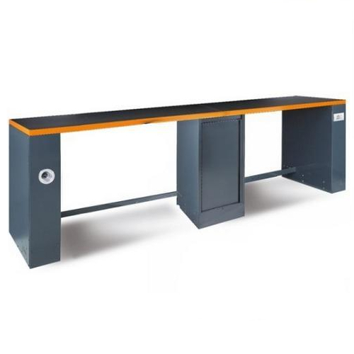 Beta | RSC55 | Dubbele werkbank 4 m, centrale poot en laden | C55PRO+B-D4