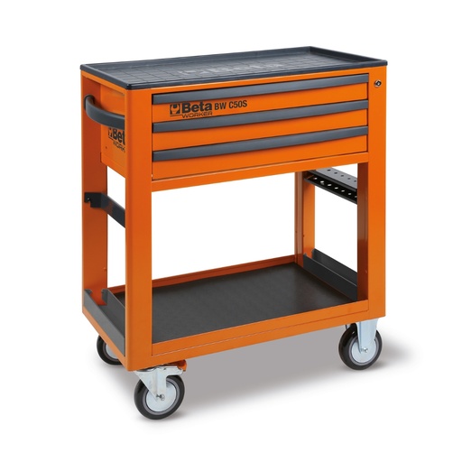 Beta | BW 5000S/3M | Servicewagen met 3 laden en 189-delig assortiment