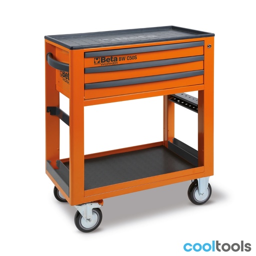 Beta | BW 5000S/3M | Servicewagen met 3 laden en 189-delig assortiment