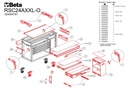 Tp-rubbermatten Bekleed voor 2400 RSC24AXXL/R
