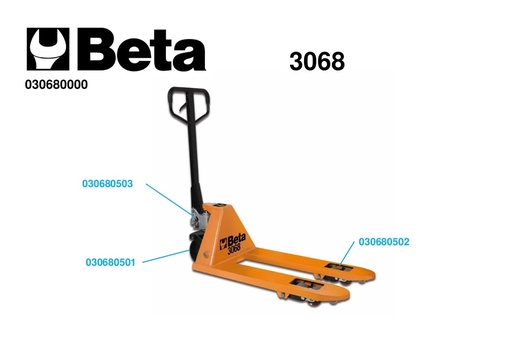 Richting Wielen voor 3068 R/RD