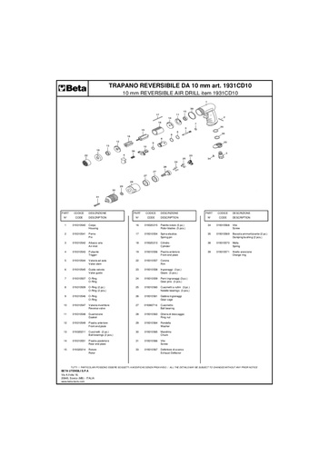 [019310543] 04-trigger voor 1931 CD10 P