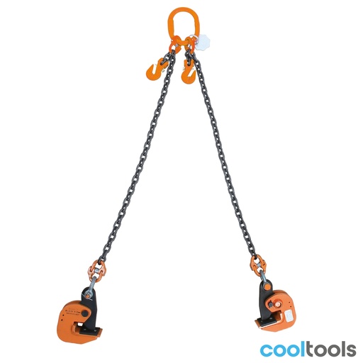 Beta | 8135/HS | Ketting 2 sprong met horizontale stalen platenklemmen