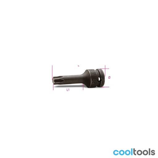 Beta | 720TX | Slagdoppen voor Torx-schroeven, 1/2"