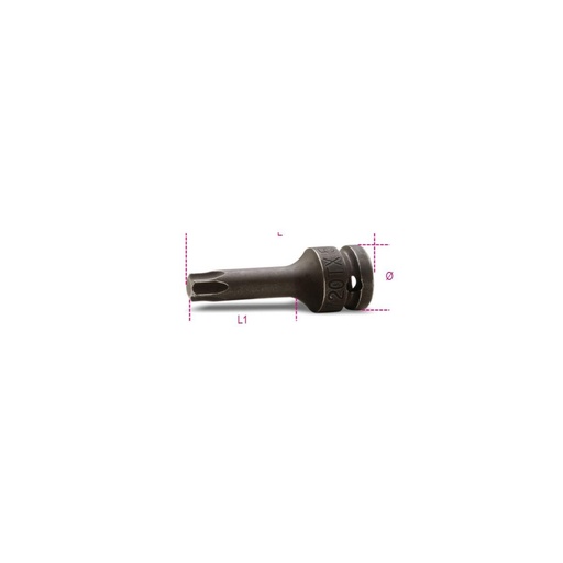 Beta | 720TX | Slagdoppen voor Torx-schroeven, 1/2"