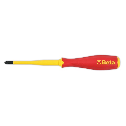 Beta | 1239MQ/F | Schroevendraaier voor Pozidriv®-Supadriv® schroeven, geïsoleerd