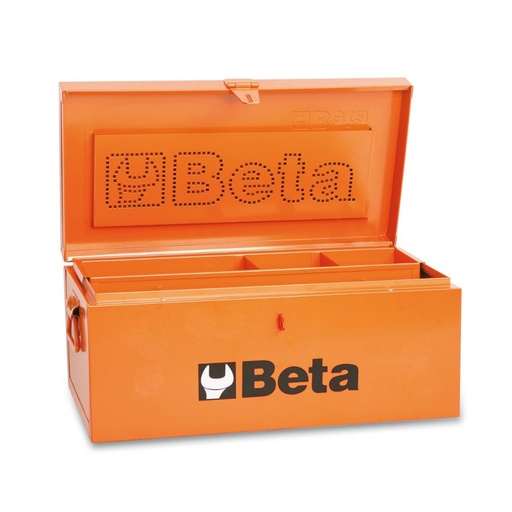 Beta | C22W | Gereedschapskist plaatstaal, binnenzijde met hout bekleed