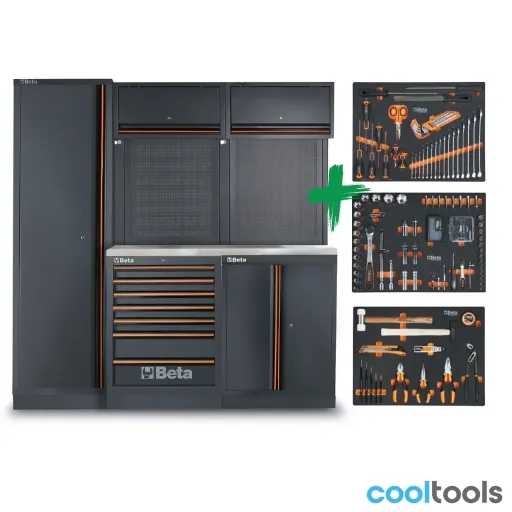 Beta | C45PRO | Werkplaatscombinatie B7X, 196-delig + gratis tv | 2.0 B7X + TCL TV | ZNLWK0001