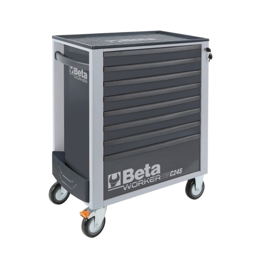 Beta | BW 2400S G8/E-L | Gereedschapswagen 8 laden met 398-delig assortiment, antraciet