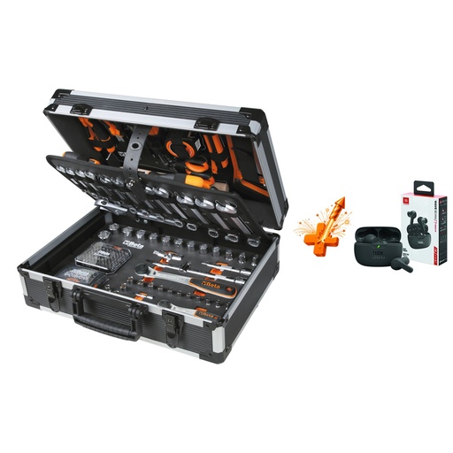 Beta | BW 2056E/163UT | Gevulde gereedschapskoffer met 163 gereedschappen + gratis JBL Wave Beam | ZNLDEC045