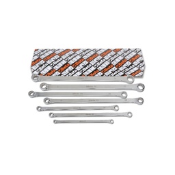 Beta | 88/S7 | 7-delige set platte ringsleutels, extra lange uitvoering | 000880107