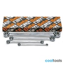Beta 95FTX/S | 4-delige set platte e-torx-ringsleutels - 000950325