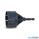 Beta 345U/A | Adapter voor pijpruimer 345U, 1/4" zeshoekige aandrijving, voor powerdrivers - 003450055"