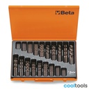 Beta 415/C116 | Set van 116 geslepen boren in HSS-CO staal 8% in metalen etui - 004150450