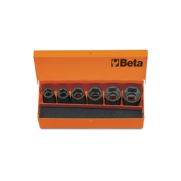 Beta | 720/C6 | Doppenset slagdoppen 1/2", 6-delig | 007200910