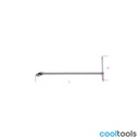 Beta 900/40 | 1/4” T-sleutel met cardangewricht - 009000843