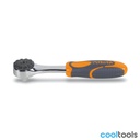 Beta 900/55Z | Omkeerbare ratel met vierkante aansluiting 1/4" mannelijk chroom, 72-tandsmechanisme - 009000882