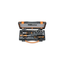 Beta | 900/C13-8 | Doppendoos met 13 zeskant dopsleutels en 8 toebehoren | 009000954