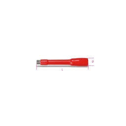 Beta | 910MQ/21 | Verlengstuk 3/8", geïsoleerd | 009100804