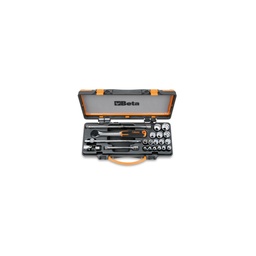 Beta | 910B/C16 | Doppendoos met 16 twaalfkant dopsleutels en 5 toebehoren | 009100937