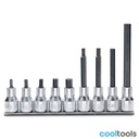 Beta 920PE/SB | Set steeksleutels met binnenzeskant 1/2"  verchroomd - gepolijste inzetstukken - 009200441