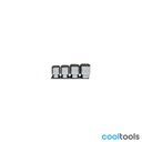 Beta 920U/SB4 | Set van gearlock dopsleutels, 1/2" aandrijfvierkant, voor zeskant moeren, verchroomd - 009201744